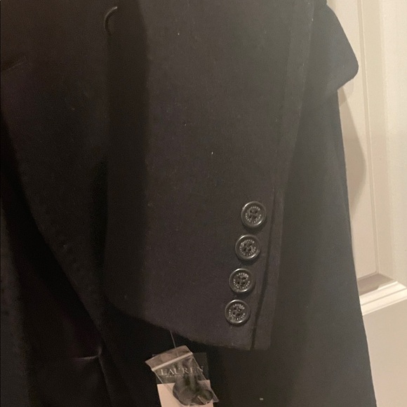 Ralph Lauren Classic Black Trench Coat - Picture 5 of 7